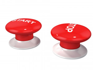 button start stop Modello 3D
