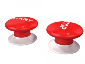 pulsante avvio arresto Modello 3D