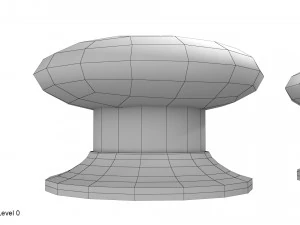 pulsante avvio arresto Modello 3D