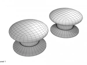 pulsante avvio arresto Modello 3D