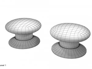 pulsante avvio arresto Modello 3D