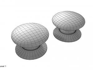 pulsante avvio arresto Modello 3D