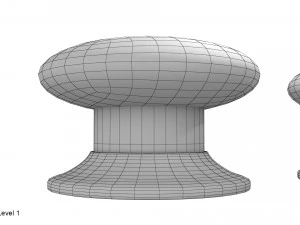 pulsante avvio arresto Modello 3D