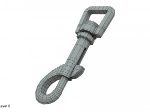Karabiner 3D Modell