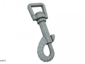 Karabiner 3D Modell