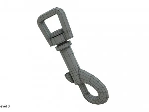 Karabiner 3D Modell