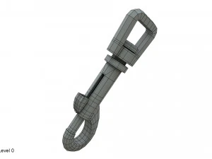 Karabiner 3D Modell