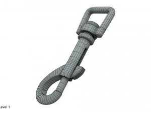 Karabiner 3D Modell