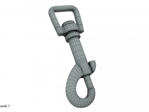 Karabiner 3D Modell