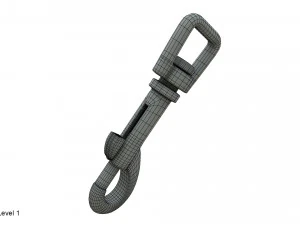 Karabiner 3D Modell