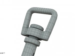 Karabiner 3D Modell