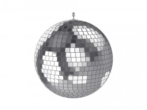 boule disco Modèle 3D