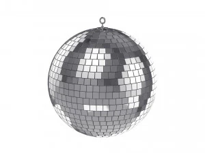 boule disco Modèle 3D