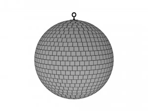 boule disco Modèle 3D