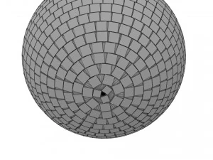 boule disco Modèle 3D