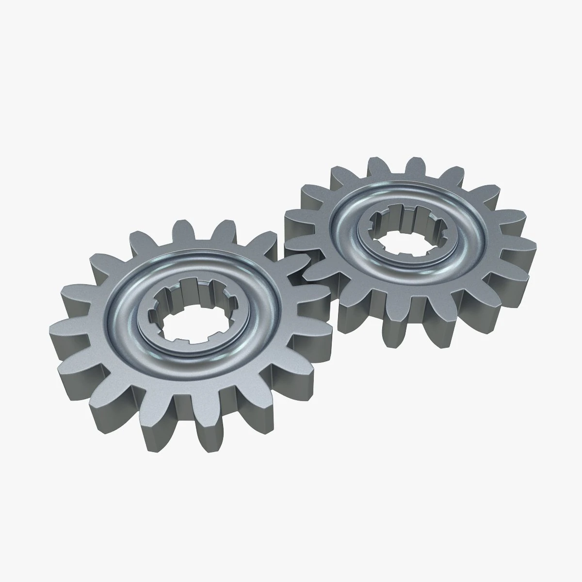 engranaje Modelo 3D .c4d .max .obj .3ds .fbx .stl .blend 