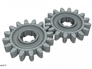 engranaje Modelo 3D