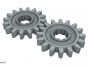 engranaje Modelo 3D