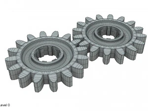 engranaje Modelo 3D