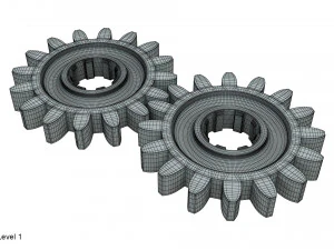 engranaje Modelo 3D