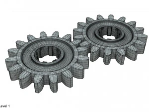 engranaje Modelo 3D