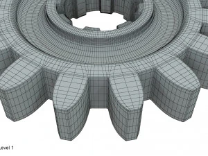 engranaje Modelo 3D