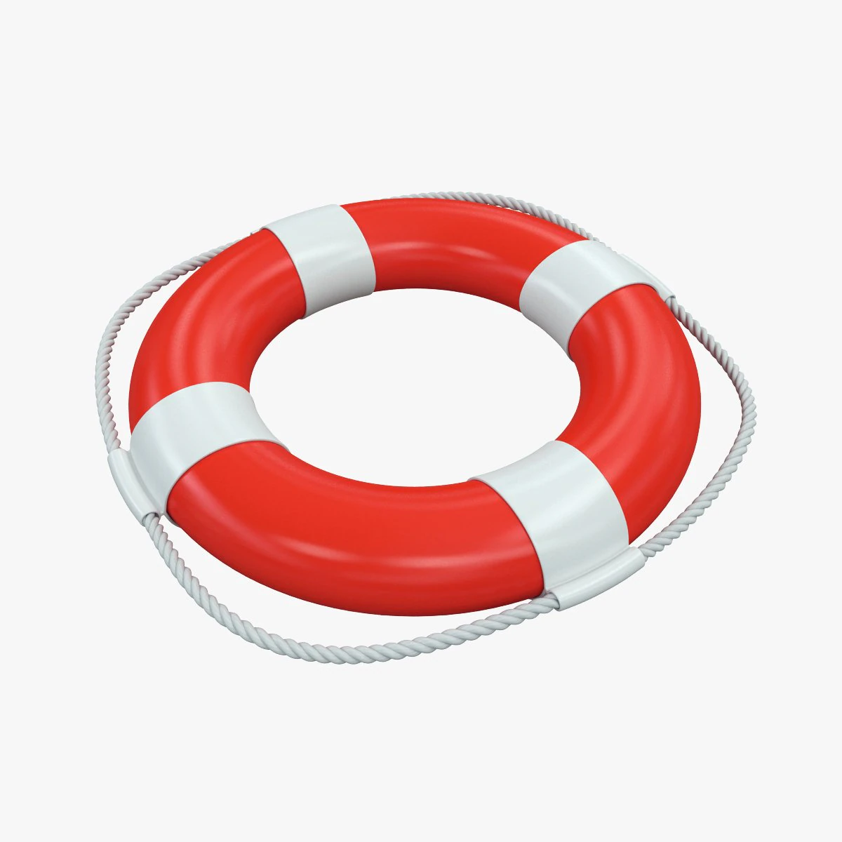 구명 부표 3D 모델 .c4d .max .obj .3ds .fbx .stl .blend