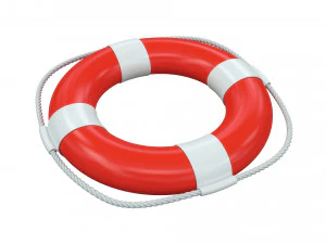 구명 부표 3D 모델