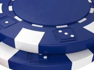 juego de fichas de p&oacute;quer Modelo 3D