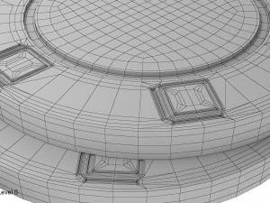 juego de fichas de p&oacute;quer Modelo 3D