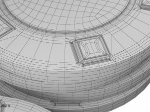 juego de fichas de p&oacute;quer Modelo 3D