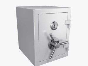 caja fuerte de acero Modelo 3D