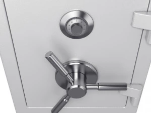 cassaforte in acciaio Modello 3D