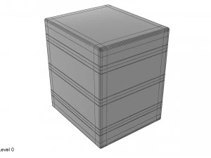 cassaforte in acciaio Modello 3D