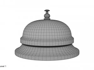 dzwonek serwisowy Model 3D