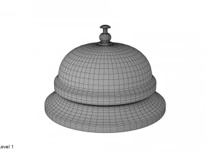 dzwonek serwisowy Model 3D