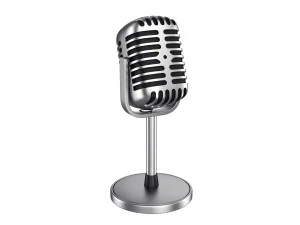 microphone 3D Model