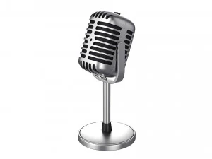 microphone 3D Model