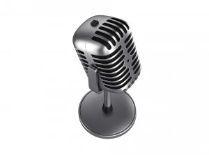 microphone 3D Model