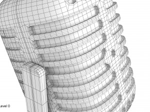 microphone Modèle 3D