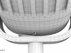 microphone Modèle 3D