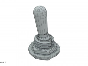 toggle switch 3D 模型