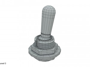 toggle switch 3D 模型