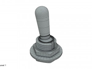 toggle switch 3D 模型