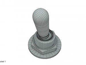interruptor de palanca Modelo 3D