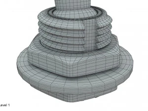 interruptor de palanca Modelo 3D