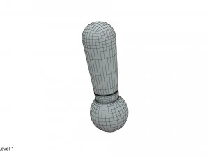 interruptor de palanca Modelo 3D