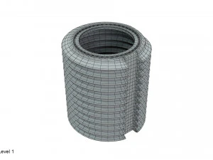 interruptor de palanca Modelo 3D