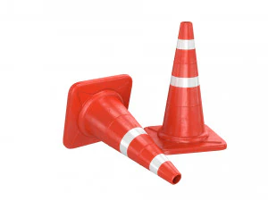 c&ocirc;ne de signalisation Modèle 3D