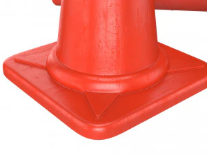 c&ocirc;ne de signalisation Modèle 3D